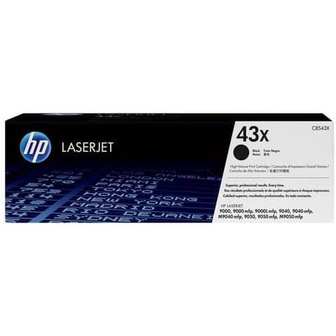Toner alta capacità smart 43X HP nero  C8543X